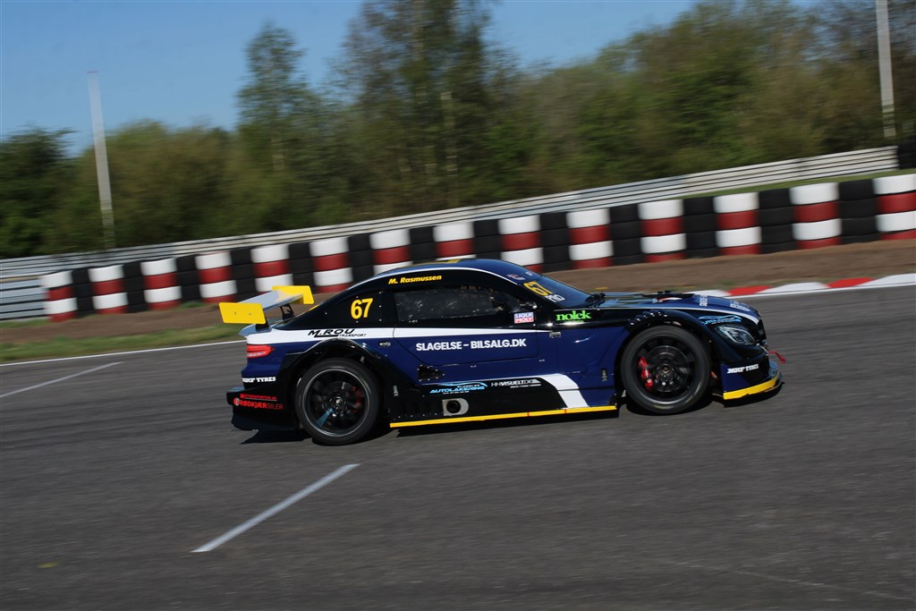 Mads Rasmussen - Nymark Racing Academy kæmper videre i det midtjyske.
(Foto: Motorsporten.dk)